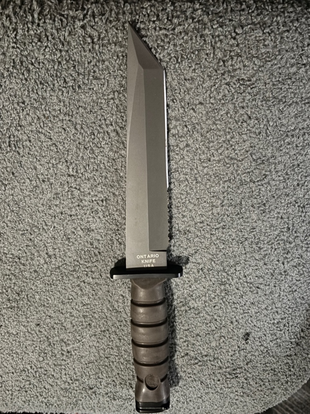 OKC 35 Combat Knife U.S.M.C. Bayonet Military Issue Tool developed to meet USMC